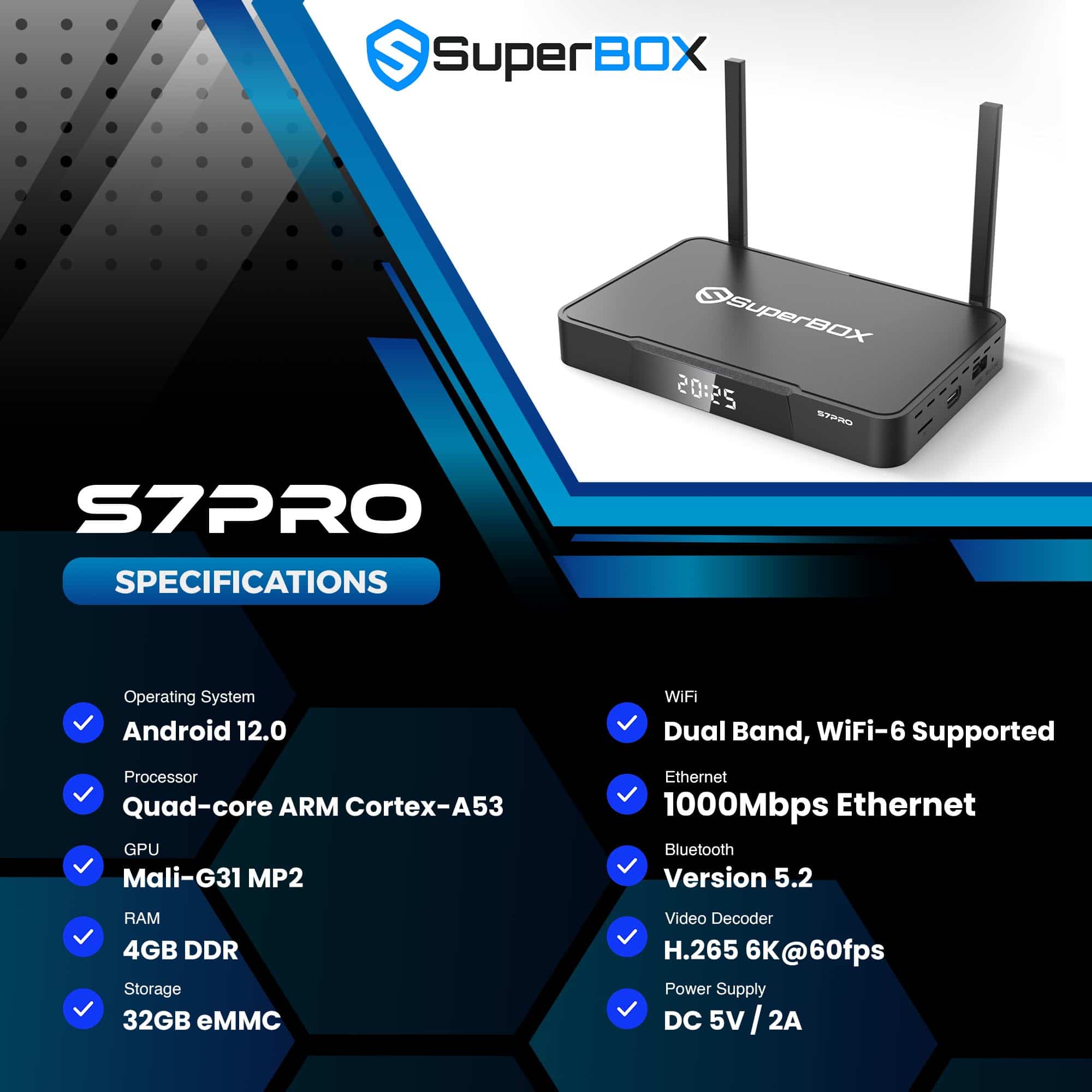 SuperBox S7 Pro - Super Box Co