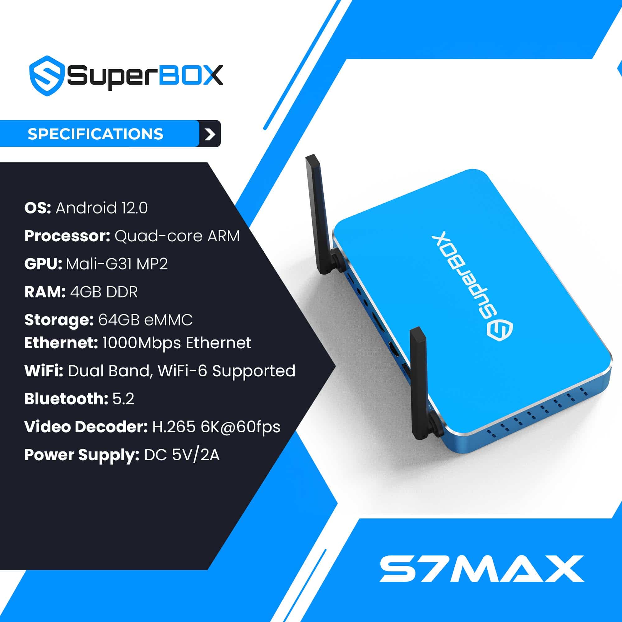 SuperBox S7 Max - Super Box Co